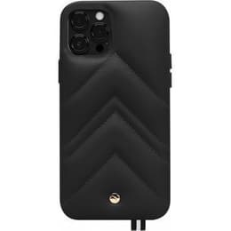 Case iPhone 12 Pro Max - Leather - Black