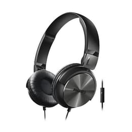 Philips SHL3165BK/00 noise-Cancelling wired Headphones with microphone - Black