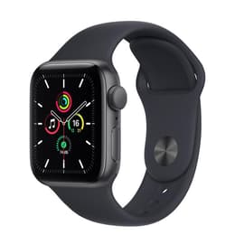Apple Watch (Series SE) 2020 GPS 44 - Aluminium Space Gray - Sport band Midnight blue