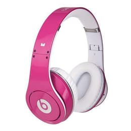 Beats Monster Studio noise-Cancelling wired Headphones with microphone - Pink/White
