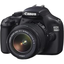 Reflex EOS 1100D - Black + Canon Canon EF-S 18-55mm f/3.5-5.6 f/3.5-5.6