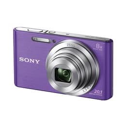 Compact Cyber-shot DSC-W830 - Violet + Sony Carl Zeiss Vario-Tessar 25-200mm f/3.3-6.3 f/3.3-6.3