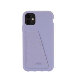 Case iPhone 11 - Natural material - Lavender
