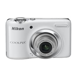 Compact CoolPix L25 - White + Nikon Nikkor 5X Wide Optical Zoom ED 26-130mm f/2.7-6.8 f/2.7-6.8