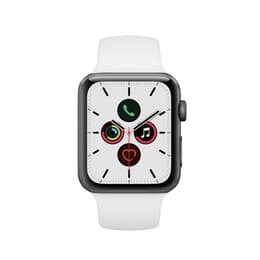 Apple Watch (Series 5) 2019 GPS 44 - Aluminium Space Gray - Sport loop White