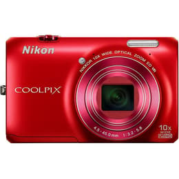 Nikon Coolpix S6300 Compact 16Mpx - Red
