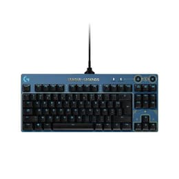 Logitech Keyboard AZERTY French Wireless Backlit Keyboard G Pro Edition Officielle League of Legends