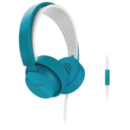Philips CitiScape Shibuya SHL5205BL /10 noise-Cancelling wired Headphones with microphone - Blue