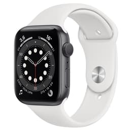 Apple Watch (Series 4) 2018 GPS 44 - Aluminium Space Gray - Sport loop White