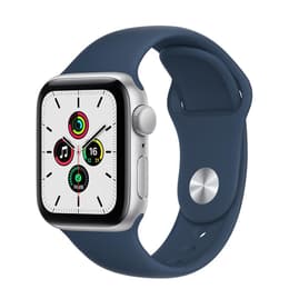 Apple Watch (Series SE) 2020 GPS 44 - Aluminium Silver - Sport band Blue