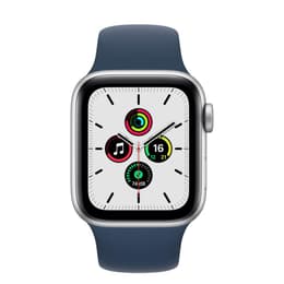 Apple Watch Series SE 1 (2020) GPS 44 mm - Aluminium Silver - Sport band Blue