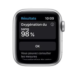 Apple Watch Series SE 1 (2020) GPS 44 mm - Aluminium Silver - Sport band Blue