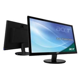 24-inch Acer p246h 1920 x 1080 LCD Monitor Black