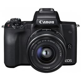 EOS M50 - Black + Canon Canon Zoom Lens EF-M 15-45mm f/3,5-6,3 IS STM f/3.5-6.3