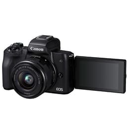 EOS M50 - Black + Canon Canon Zoom Lens EF-M 15-45mm f/3,5-6,3 IS STM f/3.5-6.3