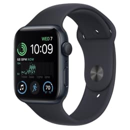 Apple Watch (Series SE) 2022 GPS 44 - Aluminium Midnight - Sport band Black