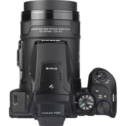 Compact Coolpix P900 - Black + Nikon Nikkor 83x Wide zoom ED 4.3-357mm f/2.8-6.5 VR f/2.8-6.5