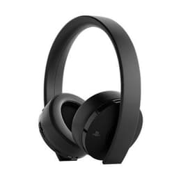 Sony PlayStation Gold Wireless Headset gaming wired + wireless Headphones with microphone - Black