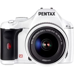Reflex K-M - White + Panasonic Pentax SMC Pentax-DA L ED WR f/3.5-5.6 + f/4-5.6