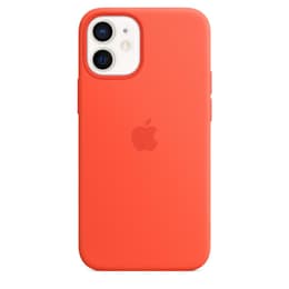 Apple Silicone case iPhone 12 mini - Magsafe - Silicone Orange
