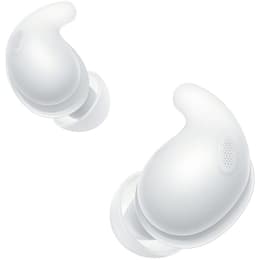 Sony LinkBuds Fit Earbud Noise-Cancelling Bluetooth Earphones - White