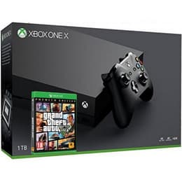 Xbox One X 1000GB - Black + Grand Theft Auto V