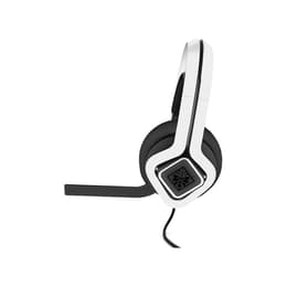 HP Omen Mindframe Prime noise-Cancelling gaming wired Headphones with microphone - White/Black