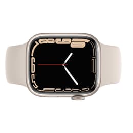 Apple Watch Series 7 (2021) GPS + Cellular 41 mm - Aluminium Starlight - Sport band Starlight