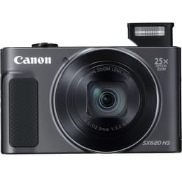 Compact PowerShot SX620 HS - Black + Canon Zoom Lens 25X 4.5-112.5mm f/3.2-6.6 f/3.2-6.6