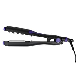 Italian Design Pro-Rotating Hair - Purple/Black Hair straightener