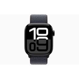 Apple Watch Series 10 (2024) GPS + Cellular 46 mm - Aluminium Jet Black - Trail loop Black