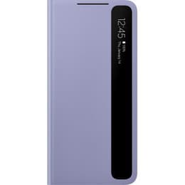 Case Galaxy S21+ and protective screen - Silicone - Purple