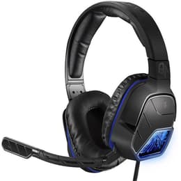 Pdp Afterglow LVL 5 Plus noise-Cancelling gaming wired Headphones with microphone - Black