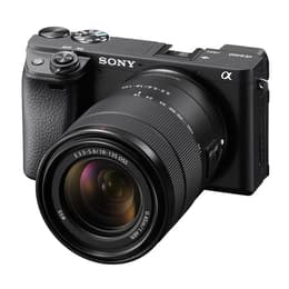 Reflex Sony Alpha 6400 - Black + Sony Objectif Sony E 18-135mm F3.5-5.6 OSS - Noir f/3.5-5.6