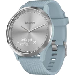 Smart Watch Garmin HR Vívomove HR - Blue/Silver
