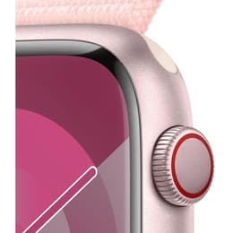 Apple Watch Series 9 (2023) GPS 45 mm - Aluminium Pink - Sport loop Pink