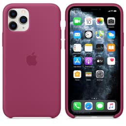 Apple Silicone case iPhone 11 Pro Max - Silicone Garnet red