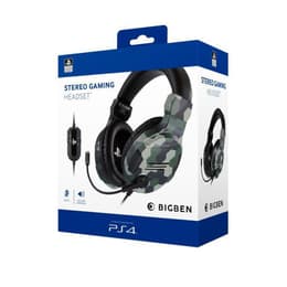 Bigben PS4 Official Headset V3 noise-Cancelling gaming wired Headphones with microphone - Camo
