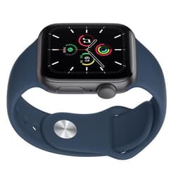 Apple Watch (Series 5) 2019 GPS 40 - Aluminium Grey - Sport band Blue