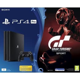 PlayStation 4 Pro 1000GB - Black + Grand Turismo Sport