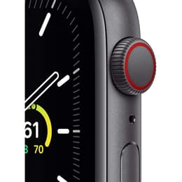 Apple Watch Series SE 1 (2020) GPS + Cellular 44 mm - Aluminium Space Gray - Sport band Starlight