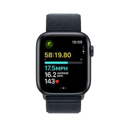 Apple Watch Series SE 2 (2022) GPS 44 mm - Aluminium Midnight - Sport loop Midnight
