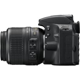 Reflex D3200 - Black + Nikon AF-S DX Nikkor 18-55mm f/3.5-5.6G VR II f/3.5-5.6