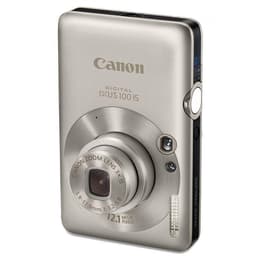 Compact Digital IXUS 100 IS - Grey + Canon Zoom Lens 3X 33-100mm f/3.2-5.8 f/3.2-5.8