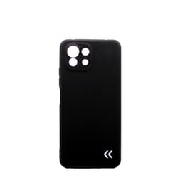 Case Mi 11 Lite 5G and protective screen - Plastic - Midgnight black