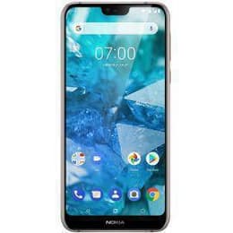 Nokia 7.1 64GB - Silver - Unlocked - Dual-SIM