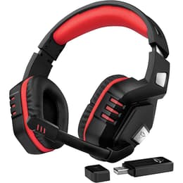 Trust GXT 390 Juga gaming Headphones with microphone - Black/Red