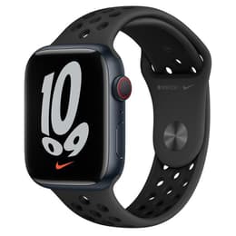Apple Watch (Series 7) 2021 GPS + Cellular 45 - Aluminium - Black