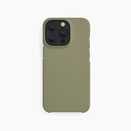 Case iPhone 13 Pro - Natural material - Green
