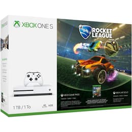 Xbox One S 1000GB - White + Rocket League